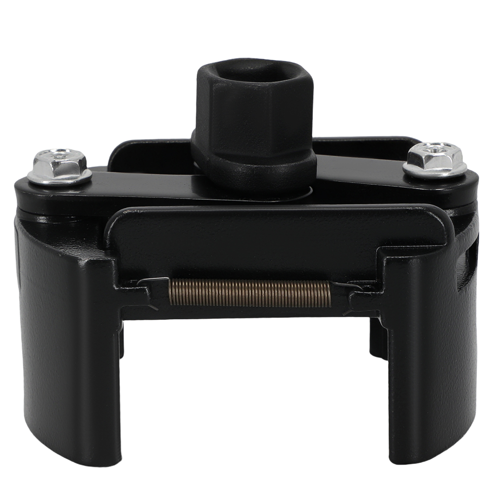 2-Jaw Oil Filter Wrench Socket Tool 1/2 Drive 80-105mm Range Steel Black